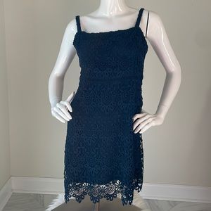 Hollister: Blue Lace Dress Size M.